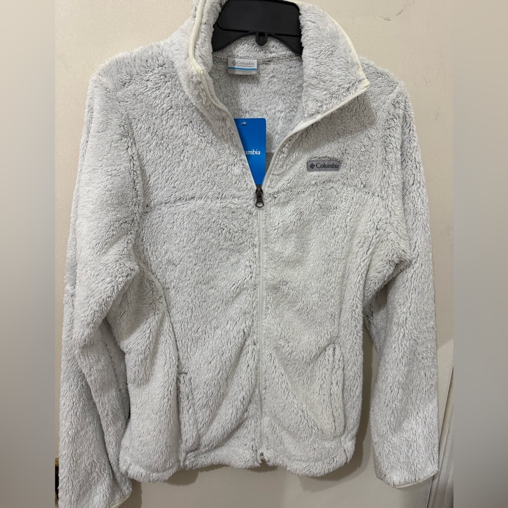 NEW Columbia Women’s cloudy day fleece jacket full zip size M NWT
